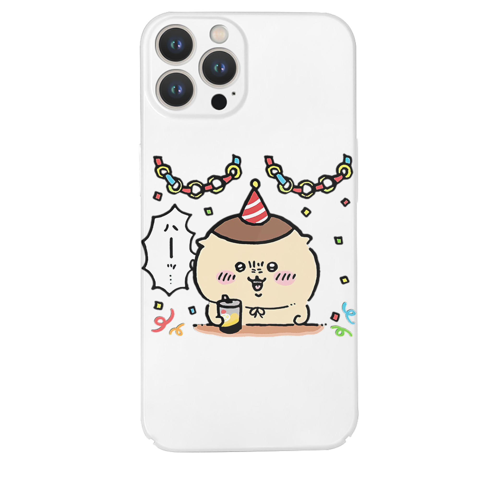 （画像用） ちいかわ くりまんじゅう Chii-kawa kuri manjū 【iPhone 14シリーズ対応】ハードケース